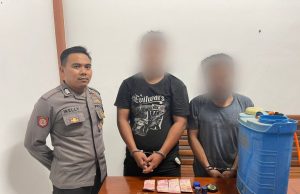 Polsek Tabang Kembali Ungkap Pelaku Perdagangan Sabu-sabu di Desa Gunung Sari.