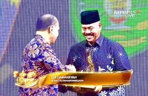 Inovasi DiSAPA Mengantar Kukar Raih Penghargaan dari Kompas TV