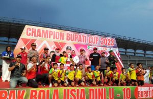 Kejuaraan Sepak Bola Piala Bupati Cup 2023 Resmi Ditutup