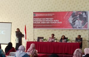 Dinas Pendidikan dan Kebudayaan Kukar Gelar Pelatihan Penguatan Pretest Pendidikan profesi Guru