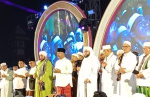 Ribuan Jamaah Hadiri Kegiatan Kutai Kartanegara Bersholawat Jilid 2