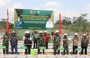 Sekda Kukar Sunggono Hadiri Penutupan Kegiatan Karya Bhakti dan Gerakan Nasional Ketahanan Pangan