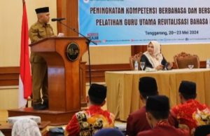 Program Peningkatan Bahasa dan Sastra Melayu Kutai Diresmikan oleh Asisten I Setkab Kukar