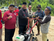 Petani Selerong dapat Bantuan Cultivator untuk Tunjang Pertanian