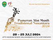 Pameran Alat Musik Tradisional Nusantara 2024, Simfoni Kebudayaan di Museum Mulawarman